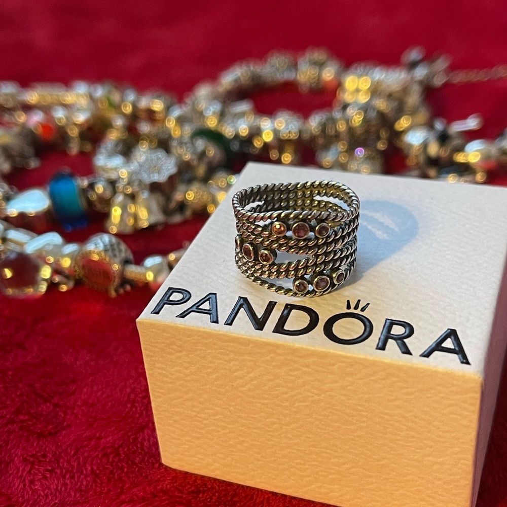 Pandora  authentic hidden Romance ring size 52 | 6